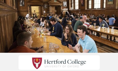 Hertford College image and logo grBG