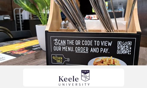 University of Keele image and Logo grBG